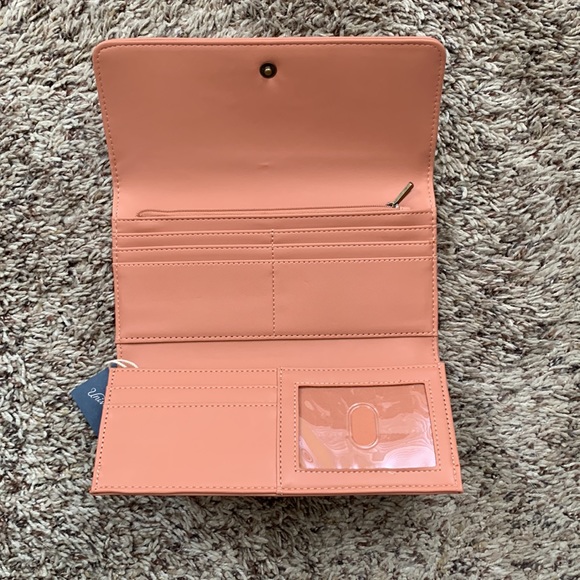 Universal Thread Trifold Wallet in Peachy Pink - Picture 4 of 12